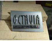 Надпись хром "OCTAVIA" шильдик