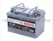 ( Bosch 0092S5A080 ) Аккумулятор Bosch 12В 60Ач/680A