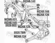 ( Mazda Td1128500A ) Рычаг Независимой Подвески Колеса Mazda Cx-9