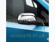 Хром накладки на зеркала для Nissan Leaf (10-17)