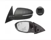 Зовнішнє дзеркало праве електричне Kia Optima 2010-2015 р. в., з підігрівом, замінник по якості порівняний з оригіналом. Тип роз'єму: 8 / pin
